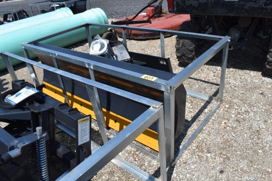 84" SKID STEER 6 WAY BLADE
