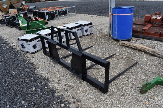 SKID STEER 2 BALE HAY SPEAR