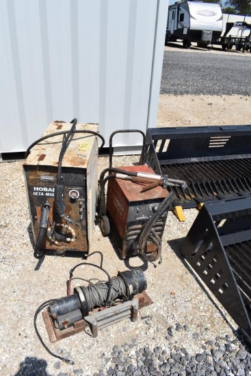 2 - Electric Welders And Winch