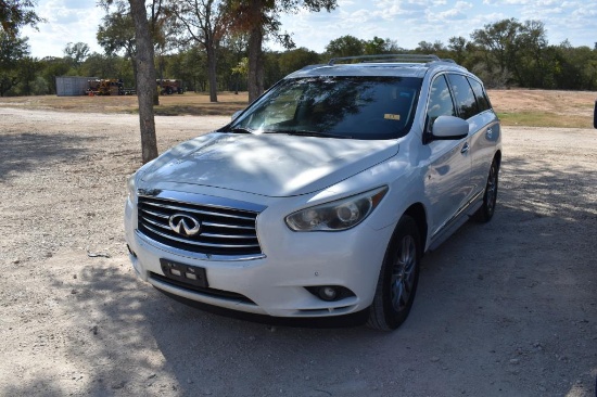 2014 Infiniti Qx6 (Vin # 5n1al0mm8ec532963) (Showing Appx 216,701 Miles, Up