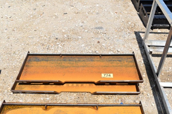 2 - Skid Steer Weld Plates