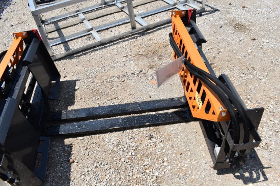 Skid Steer Hydraulic Pallet Fork