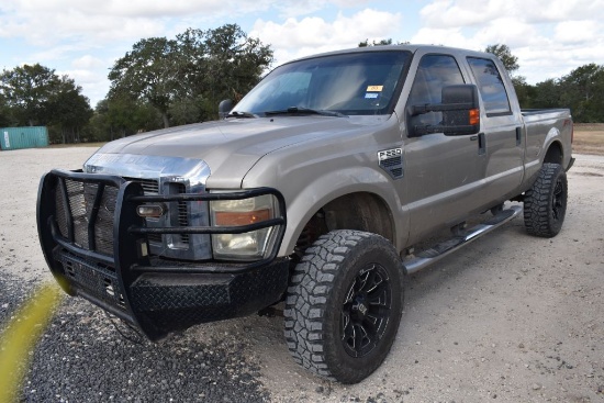 2010 FORD F250 4X4 PICKUP (VIN # 1FTSW2BY4AEA45985) (SHOWING APPX 192,294 MILES, UP TO THE BUYER TO
