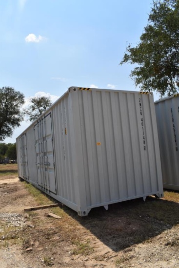 40' STORAGE CONTAINER W/ 6 DOORS (ZNCU4011488)