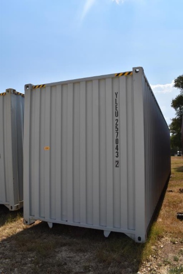 40' STORAGE CONTAINER W/ 10 DOORS (YLEU2570432)