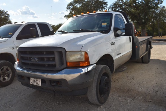1999 Ford 450 Powerstorke Pickup (Key Stuck In The Ignition) (Vin # 1fdxf46f0xed22730) (Showing Appx