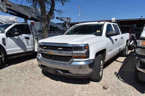 2018 Chevrolet 1500 Pickup 4x4 (Vin # 3gcuknec5jg398105) (Showing Appx 119,