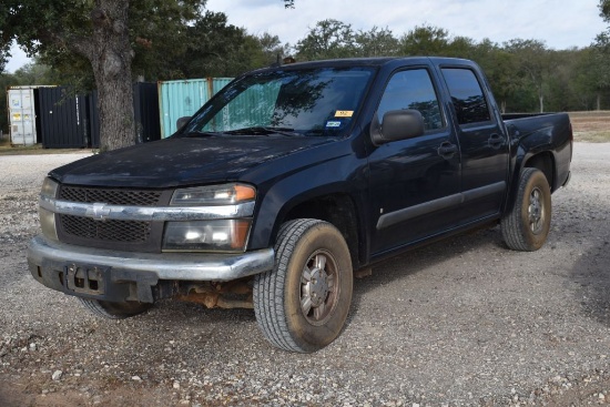 2008 Chevrolet Colorado Pickup (Vin # 1gccs139388124994) (Showing Appx 205,998 Miles, Up To The Buye