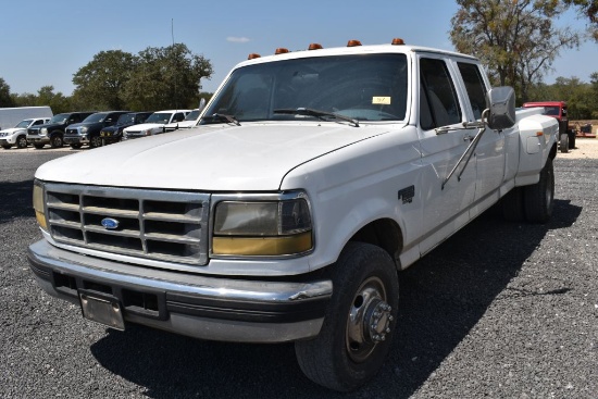 1997 FORD F350 POWERSTROKE (VIN # 1FTJW35F5VEA11992) (SHOWING APPX 285,444 MILES, UP TO THE BUYER TO