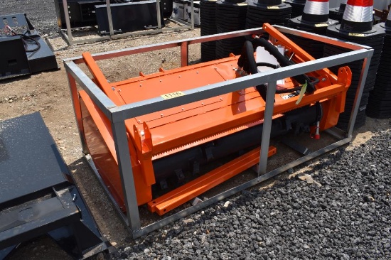 60" SKID STEER DRUM MULCHER