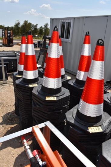 25 - TRAFFIC CONES