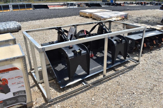 6' SKID STEER GRAPPLE BUCKET