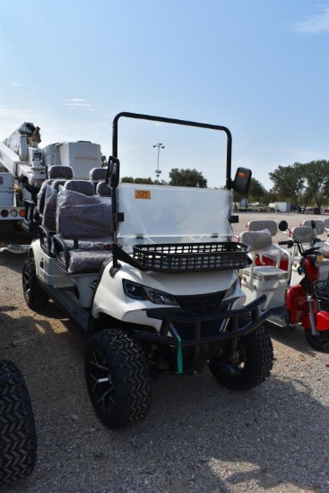 Hq100 Electric Golf Cart (No Roof Supports) (Serial # Lc10026040795)