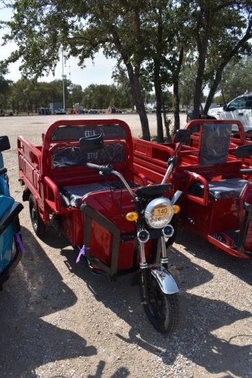 3 WHEEL ELECTRIC CART (SERIAL # H9RZYF1SXTA153742)