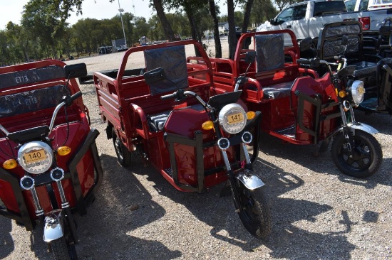 3 WHEEL ELECTRIC CART (SERIAL # KR2026427AMAM2825)