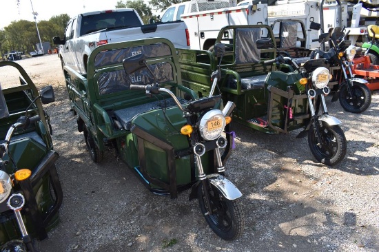 3 WHEEL ELECTRIC CART (SERIAL # H9RZYF1SXTA153750)