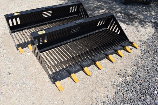 72" SKID STEER ROCK BUCKET
