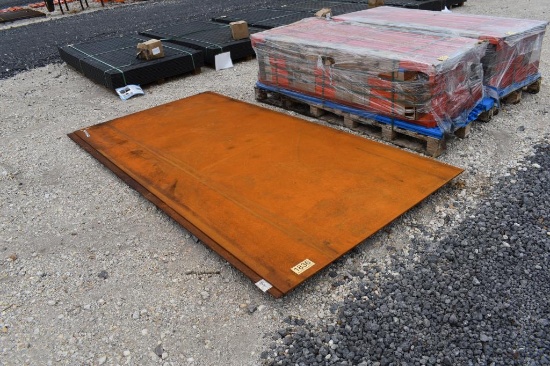 2 - 59" X 118" X 3/8" PLATE STEEL