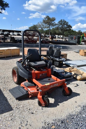 KUBOTA ZERO TURN MOWER (NOT RUNNING) (SERIAL # 28498) (SHOWING APPX 484 HOU
