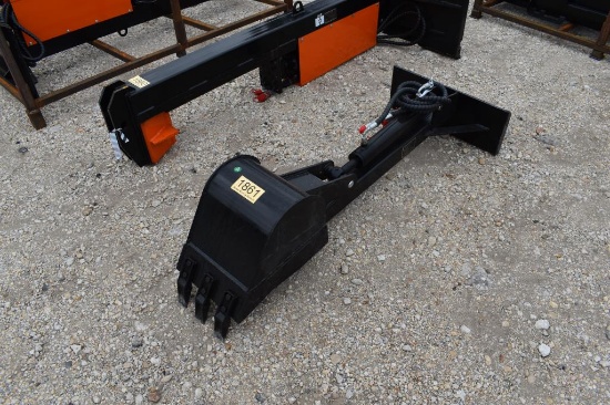 Mini Skid Steer Backhoe