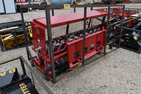 SKID STEER OR 3PT NO TILL SEEDER
