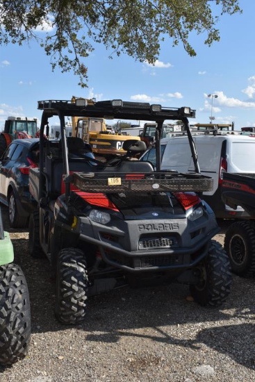 POLARIS 800 RANGER XP (VIN # 4XATH76A9B4263203) (SHOWING APPX 1,043 HOURS,