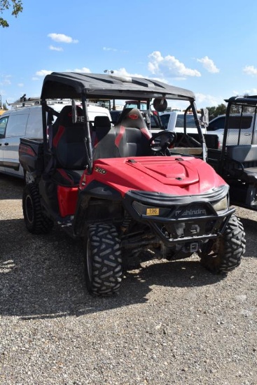 MAHINDRA RETREIVER 750 (VIN # A7MS1S2R0JB008890) (SHOWING APPX 1,283 HOURS