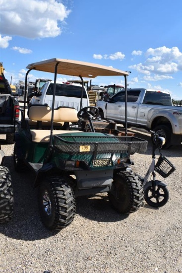 Ez Go Golf Cart W/ Charger (Serial # 1534284) (K)