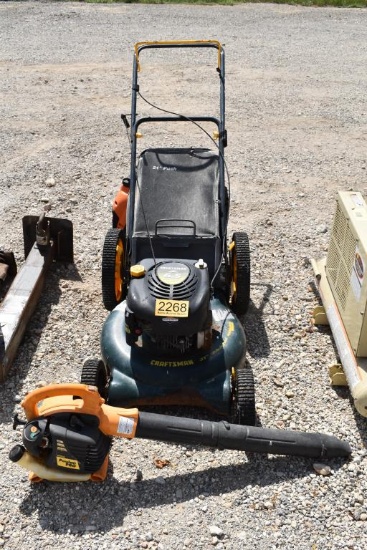PUSH MOWER, GENERATOR AND BLOWER
