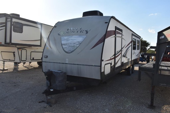 2013 HILL COUNTRY 32RL BUMPER PULL TRAVEL TRAILER W/ 2 SLIDES (VIN # 4V0TC3
