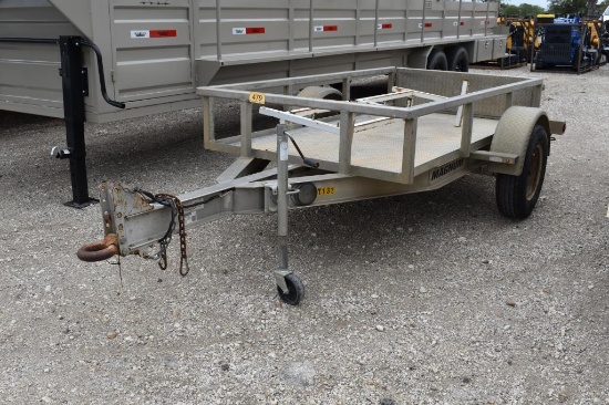 2010 50" X 8' Magnum Aluminum Trailer (Vin # 1v5ba0815a1135944) (Title On H