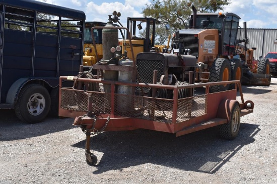 LINCOLN SA200 PORTABLE WELDING RIG W/ TORCH (NOT RUNNING) (TRAILER VIN # 13