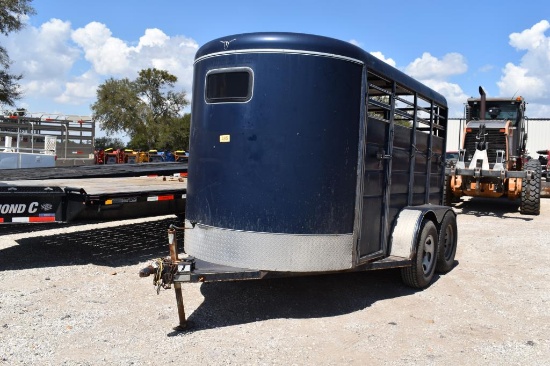 2009 2 HORSE HORSE TRAILER (VIN # 4GAHC122X91000102) (TITLE ON HAND AND WIL