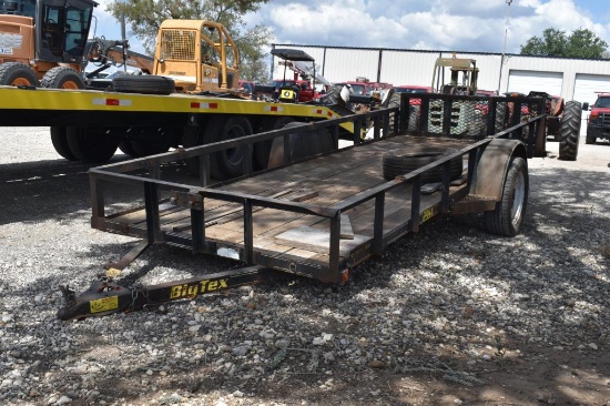 5' X 12' BIG TEX LOWBOY TRAILER (VIN # 16VAX141152A53446) (REGISTRATION REC