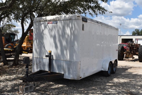2018 16' LARK CARGO TRAILER (VIN # 571BE1627JM024977) (TITLE ON HAND AND WI