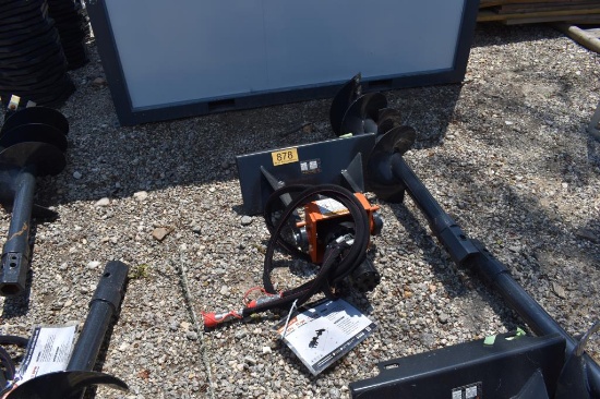 MINI SKID STEER POSTHOLE DIGGER