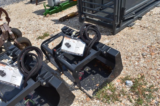MINI SKID STEER STUMP GRAPPLE