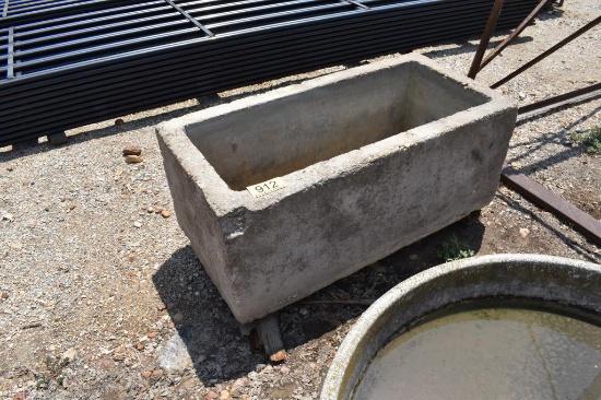 Concrete Water Trough