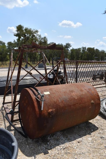 300 GALLON FUEL TANK W/ STAND