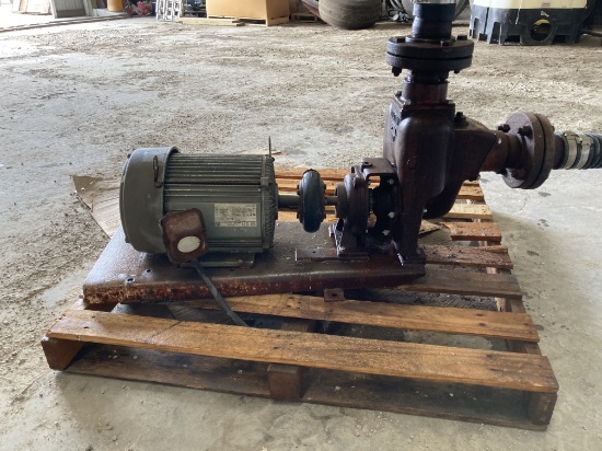 3’’ pump w/ Electric Motor