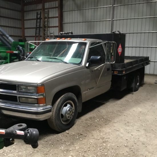 1999 Chevy C-3500 Flatbed Truck