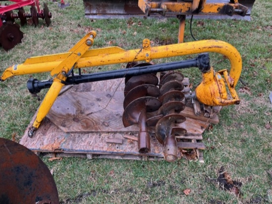 DanHeuser 3 Pt. PTO Post Hole Digger