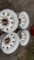 4 Aluminum Semi Rims 24.5