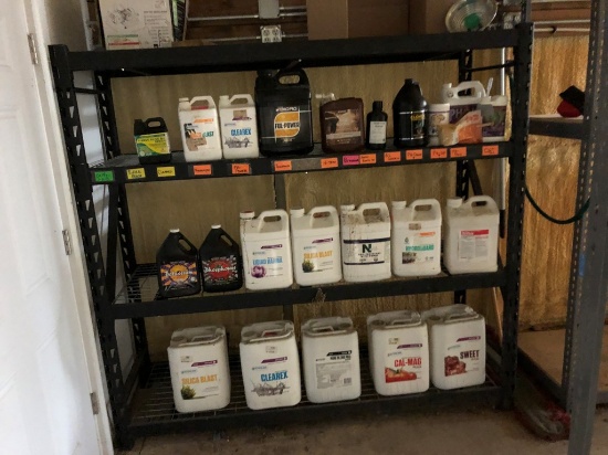 78" High X 4' Wide X 2' Deep Tear Drop Metal Shelving