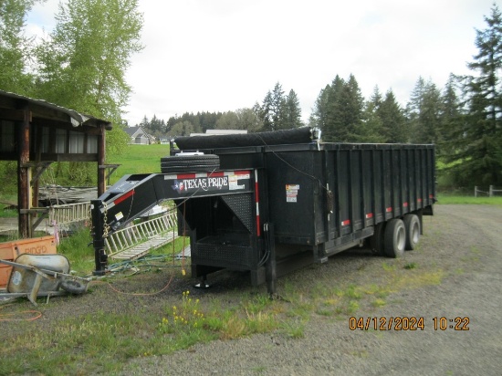 2022 TEXAS PRIDE DUMP TRAILER