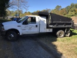 2004 Ford 550 4x4 Dump Truck Power Stroke Diesel
