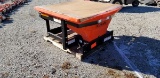 Kubota 10  CuFt V-Box Salt/Sand Spreader M#: V5005 / S#: 180820302345 / Year: N/A / Engine: ELE. Kub