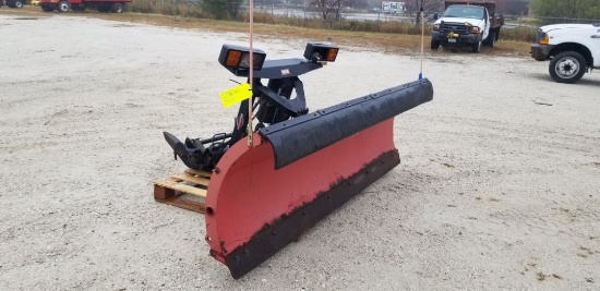 Western 8' Pro Plow Steel with Lights