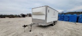 2000 CouchCraft 8'X14' Enclosed Trailer