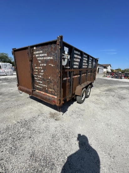 2012 Sure-Trac 7' X 16' Dump Trailer